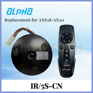 [ORIGINAL] ALPHA Ceiling Fan PCB/REMOTE CONTROL IR/5S-CN Replacement for AX828/AX20