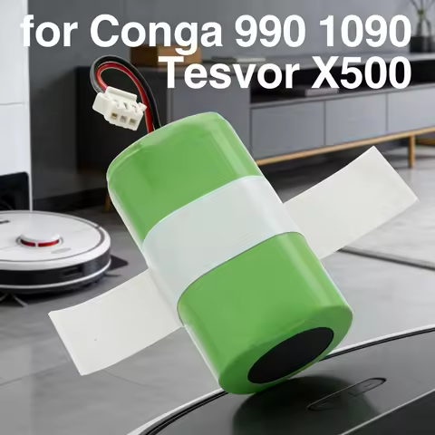 14.4V 2600mAh Li-ion Battery for Conga 990 1090 Tesvor X500 Ecovacs Deebot N79S DN622 Eufy RoboVac 1