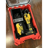 [3D Printing Lining Box] Adapt to 8435 Toolbox DCE555 Dry Wall Cutting Tool+20V XR 4.0Ah Battery+Dua