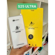HODA TEMPERED - HODA SAMSUNG S25 ULTRA FULL COVERAGE 0.21mm TRANSPARENT, ANTI-GLARE, ANTI-PEEEERING 