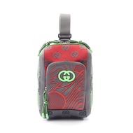 【二手】Gucci GUCCI 腰包/斜背包 GG圖案 763430 多色帆布尼龍斜背包 男士二手 A