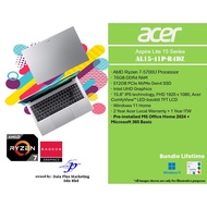 Acer Aspire Lite 15 AL15-41P-R4DZ 15.6" FHD Laptop Pure Silver ( R7-5700U, 16GB, 512GB SSD, ATI, W11