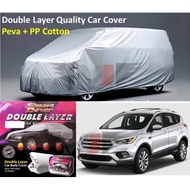 Ford Escape Best Smart Cover Double Layer Car Body Cover Selimut Kereta Sarung Kereta (Peva + PP Cotton)