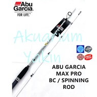 4077 JORAN PANCING ABU GARCIA MAX PRO BC ROD SPINNING FISHING ROD FUJI RING