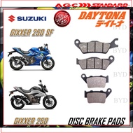 SUZUKI DISC BRAKE PADS GIXXER 250 GIXXER 250 SF BEST QUALITY BYD