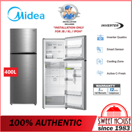 Midea 2 Door Inverter Refrigerator Fridge 400L MDRT489MTB46-MY / 490L MDRT580MTB46-MY