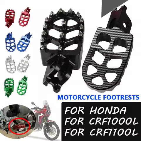Motorcycle Accessories Footrest Footpegs Foot Pegs Pedal For Honda Africa Twin CRF1100L CRF1000L CRF