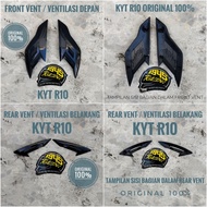 KYT R10 helmet vent 100%Original KYT R10 Front Air Vent KYT R10 Rear Vent/ 100%Original