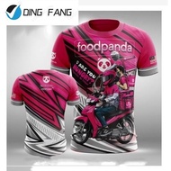 2024 NEW 3D PRINT Jersey Rider Food Panda MEN'S/WOMEN'S TSHIRT SHORT SLEEVE/LONG SLEEVE