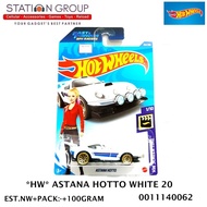 HW HOT WHEELS ASTANA HOTTO WHITE 20HW - DIECAST