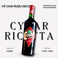 [DECOR] Cynar Ricetta Originale decorative wine bottles Make decor items, desk decor