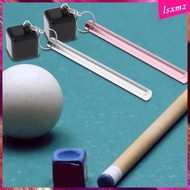 [Lsxmz] Billiards Snooker Pool Cue Chalk Holder Practical Easy to Carry Portable Chalk Carrier Chalk Cover Cue Tip Pricker