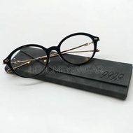 🏆 天皇御用 🏆 [檸檬眼鏡] 999.9  NPM-72 9001 日本製 頂級鈦金屬亮光黑光學眼鏡 超值優惠