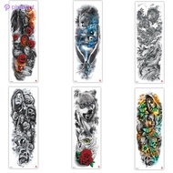 Full arm tattoo stickers waterproof arm tattoo stickers Phukent