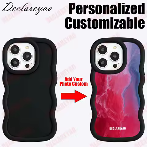 Personalized DIY Name Photo Custom Soft Case For VIVO Y15S 2021 Y01 Y15A T1 T2 Y10 iQOO U5X Y17 U10 