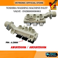AWUK1150HM / AWDUK1150HM / AWDUK1150H TOSHIBA WATER INLET VALVE WASHING MACHINE WATER INLET COIL (CO