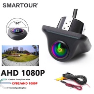 Universal 4K CVBS AHD 1080p 180 Degrees Rear View Camera AHD Reversing HD Night Vision Waterproof Ca