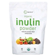 Micro Ingredients, Organic Inulin Powder, Unflavored, 2.2 lb (998 g)