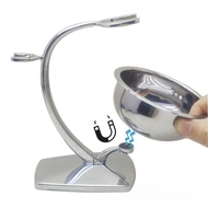 Luxury Men's Shaving & Grooming Set: Badger Hair Brush, Double Edge Safety Razor, Holder Stand, and 