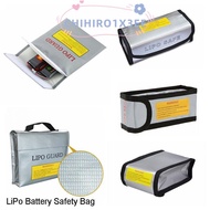 CHIHIRO1X3EE RC LiPo Battery Safety Bag Silver Waterproof High Quality Charging Protection