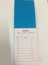 Combo 20 Cuốn Sổ Order 2 Liên 100 tờ 7x10 8x12 9x11