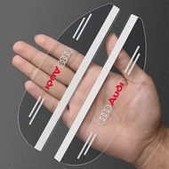 Audi | Car Side Rearview Mirror Guard Cover Rain Eyebrow Covers 3D Stickers for Audi A1 A3 8P 8V A4