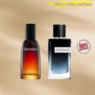 Mens perfume gift combination suit ：YSL Y EDP100ml & Dior Fahrenheit Perfume EDT 100ml