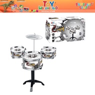 【High Quality】 Toy Wonderland Jazz Drum Set, Toys for Kids