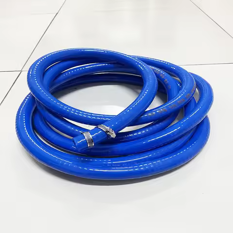 6/1 Inch Thickened Silicone Steel Wire Hose Anti-Freezing Oil Resistant Diesel Filling Pipe for Car