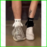 Couples Holding Hands Cotton Socks with Magnet Personality Stereoscopic Doll Design