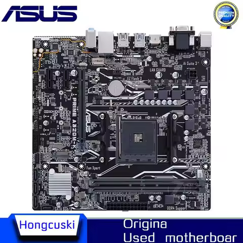 ASUS PRIME A320M-K motherboard Socket AM4 DDR4 A320
