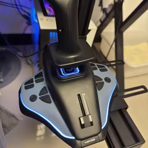 Simulation Airbus Flight Rocker Vibration Controller PC Joystick L Captain/ R First Officer For X-Pl