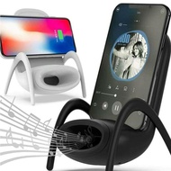 Portable Mini Chair Wireless Charger Supply For All Phones Multipurpose Phone Stand with Musical Speaker Function Bicicleta