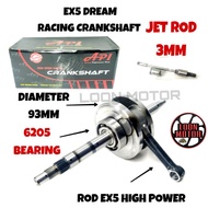 EX5 DREAM RACING CRANKSHAFT JET ROD 3MM - API RACING