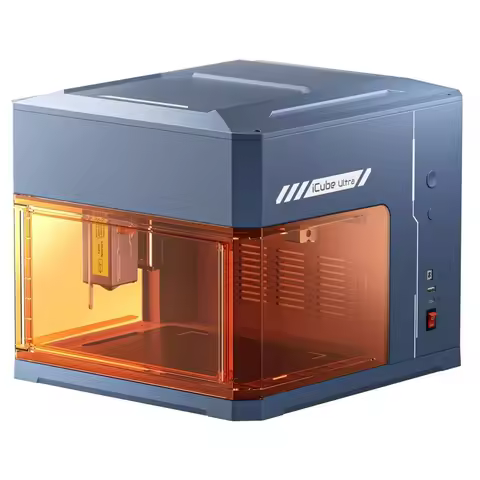 Ultra Dual Desktop Laser Engraver 12W Diode + 1.2W Infrared Laser Fully Enclosed Laser Engraving Mac