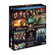 Self-Collection: Pirates of the Carribean 5-Movies Boxset Bluray