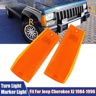 HYS Car Accessories Front Corner Left and Right Side Marker Lamp Light Housing Fit For Jeep Cherokee