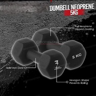 Neoprene Dumbell Gymnastics Dumbell Aerobic Barbell 5kg
