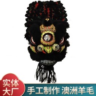 Wholesale Foshan Lion Dance Lion Dance Props Set Adult Single Double Lion Dance Head Set Handmade Wo