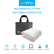 MATTPro® Waterproof Mattress Protector/Free Delivery/Fully Fitted/ Anti Dust Mite/up to 30cm/12 inch
