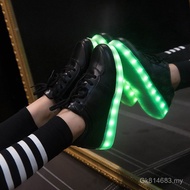 Running Shoes Rechargeable USB Shoes Men Women Colorful Fluorescent Shoes Sneakers LED Luminous Shoe
