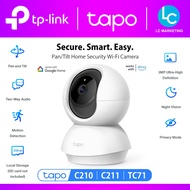 TP-Link Tapo C210 / TC71 / C211 3MP Full HD Pan / Tilt Wireless WiFi CCTV Home Security Motion Detection IP Camera CCTV