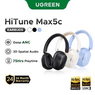 UGREEN HiTune Max5c  Hybrid Active Noise-Cancelling Headphones Hi-Res ANC Certified HiFi Earphone wi