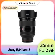 Viltrox AF 35mm F1.2 LAB PE Full Frame Large Aperture Automatic lens For Camera Sony E Nikon Z Mount
