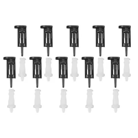 10Pcs Plastic Mounting Clip for Intel 4 Way CPU Coolers 1155 775 CPU Heatsink Mount Pin Push Screw C