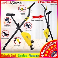 [Ready Stock] ❤️ ADSports DDS921 Foldable x-bike X Bike Sport GYM Fitness Equipment Exercise Bicycle Basikal Senaman