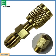 canaan|  Vacuum Pump Adapter R32 Refrigerant Tank Adapter Universal R32 R454b Refrigerant Brass Adap