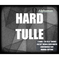 Hard Tulle/Super Hard Tulle - 1 Yard = 35/35.5 Inches Length & 60-65 Inches FIXED WIDTH Tulle Fabric