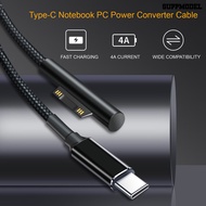 [SM]65W 15V 4A Laptop Charging Cable ic High Speed PD Fast Charge Type-C Notebook Power Adapter Converter Cord for Microsoft Surface Pro 3/4/5/6/Go/Book 1/Book 2
