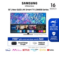 Samsung 55” QN85B QLED 4K Smart TV (2022), 3 Ticks / 36 Months Warranty